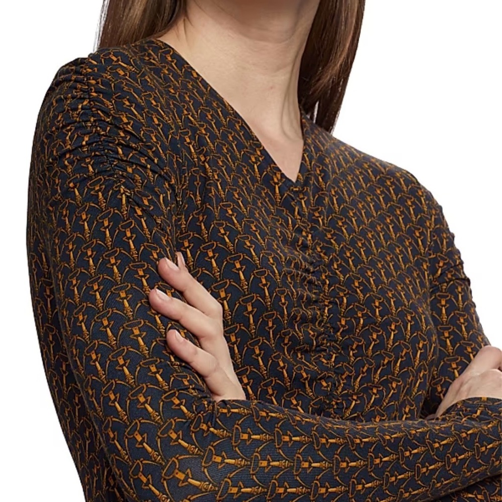 VERONICA BEARD Jersey Neeta Long Sleeve Top